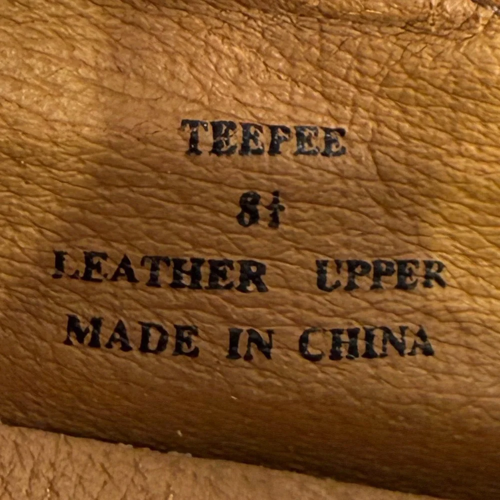WANTED Vintage 90s Brown Leather Mary Jane Comfort‎ Shoe 8.5